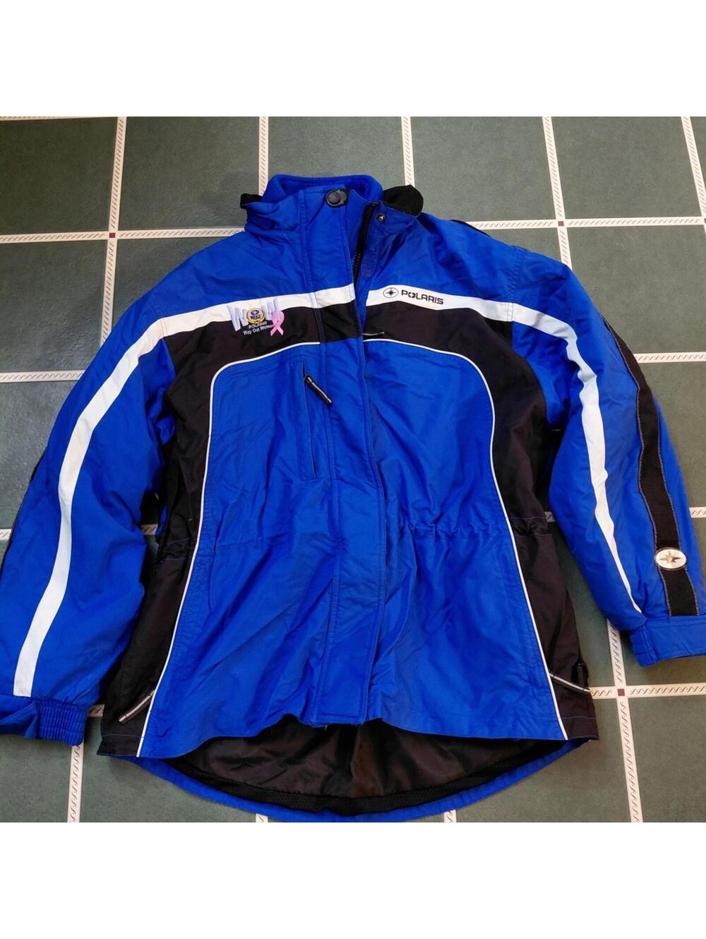 Polaris Men’s Blue Ski Jacket - Insulated Snow Coat